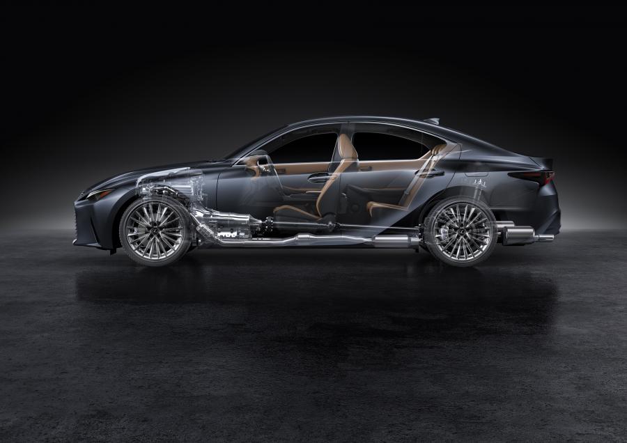 Схема Lexus IS300 2020 года  (NA) (фото 53 из 55)